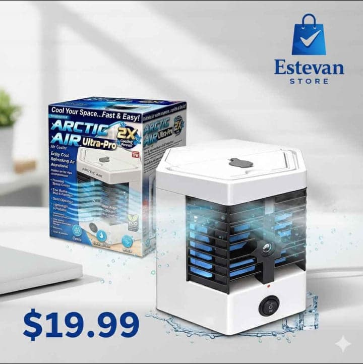 ❄️ ¡Dile adiós al calor! Mini Aire Acondicionado Portátil 2X Power 🌬️