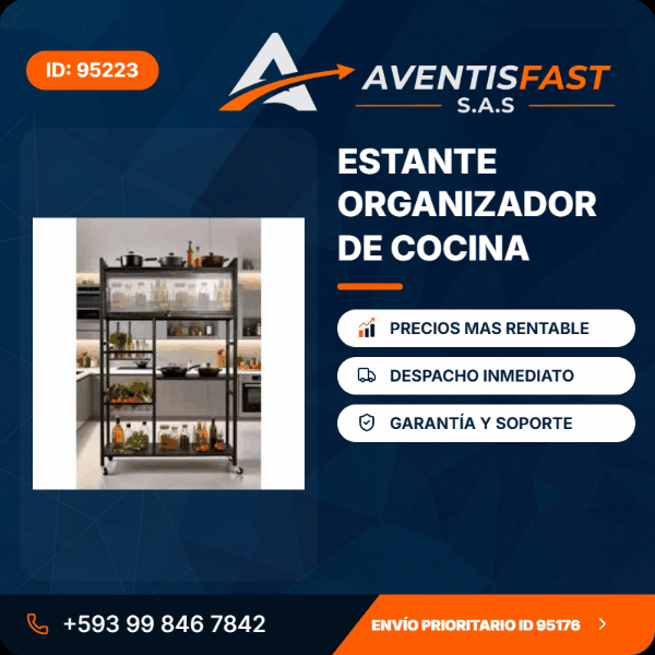 ESTANTE ORGANIZADOR DE COCINA