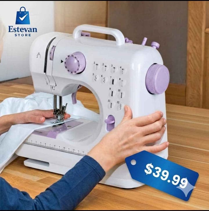 đ§ľâ¨ Mini MĂĄquina de Coser ElĂŠctrica PortĂĄtil | PrĂĄctica y FĂĄcil de Usar â¨đ§ľ