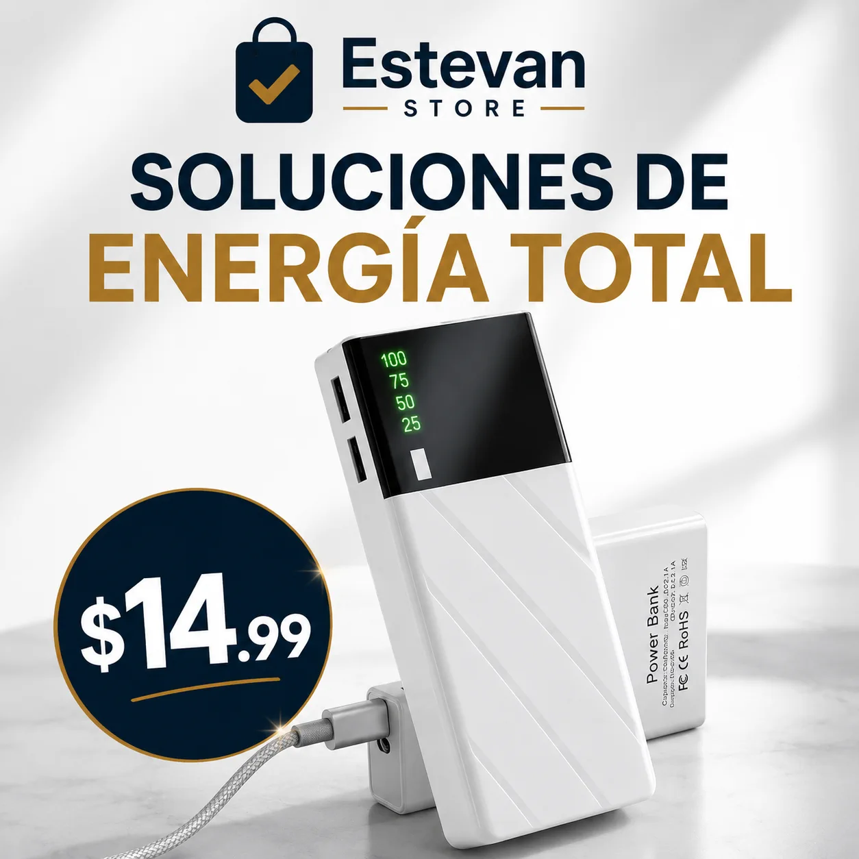 🔋 POWER BANK 20000mAh 🔥