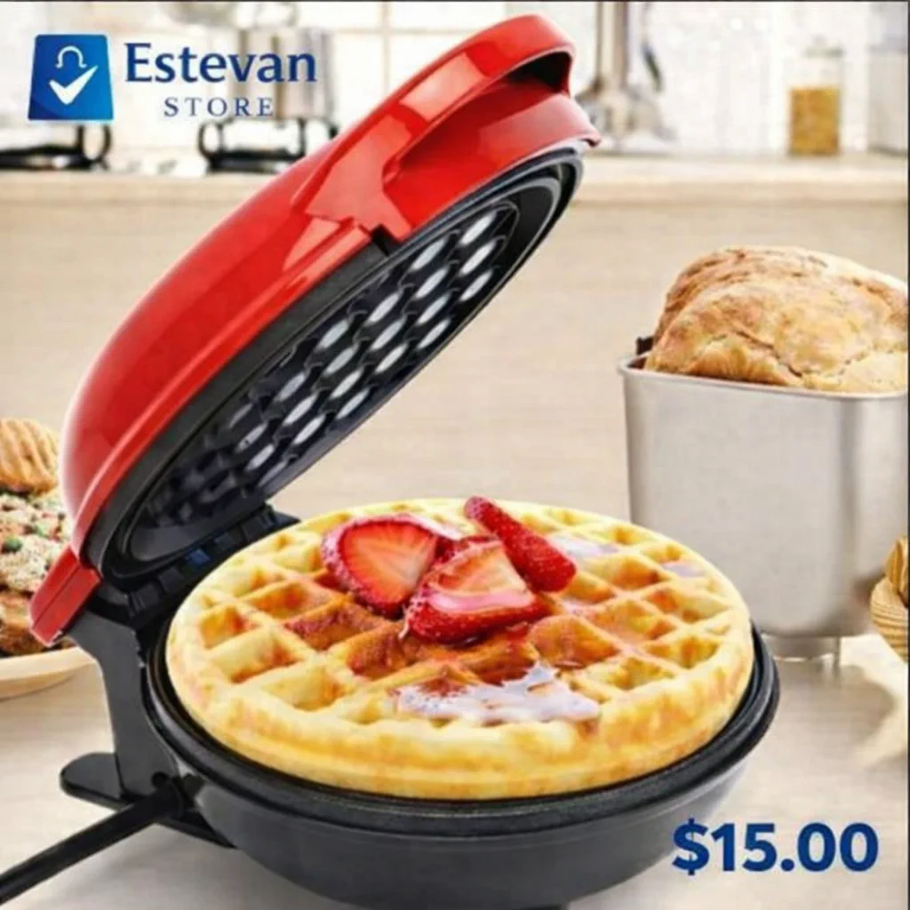 🧇 Wafflera Eléctrica Mini – Desayunos Perfectos en Casa